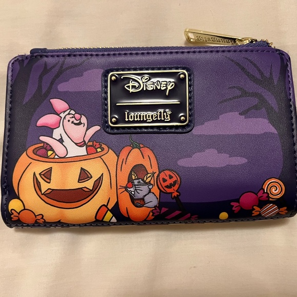 Loungefly Disney Handbags - Loungefly Disney Winnie The Pooh Halloween Costume Trick or Treat Flap Wallet